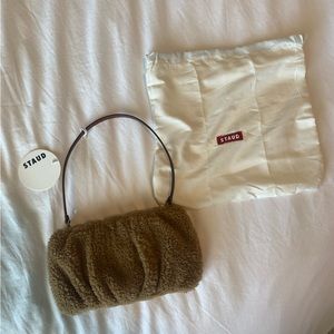 Staud Bean Shearling Bag